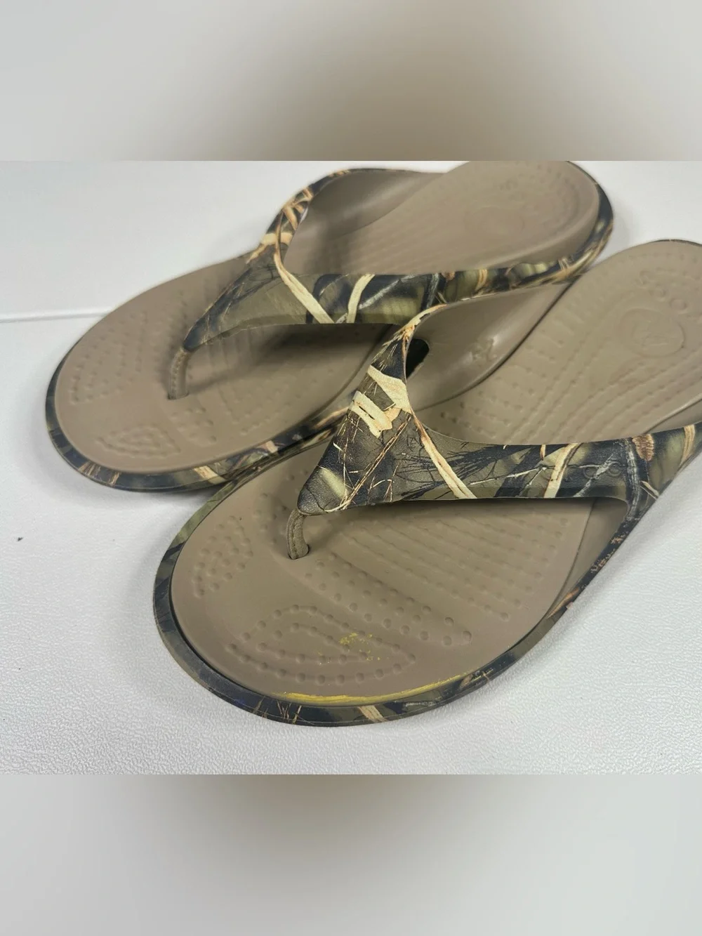 CROCS Baja Realtree Camo Flip Flop Sandals
